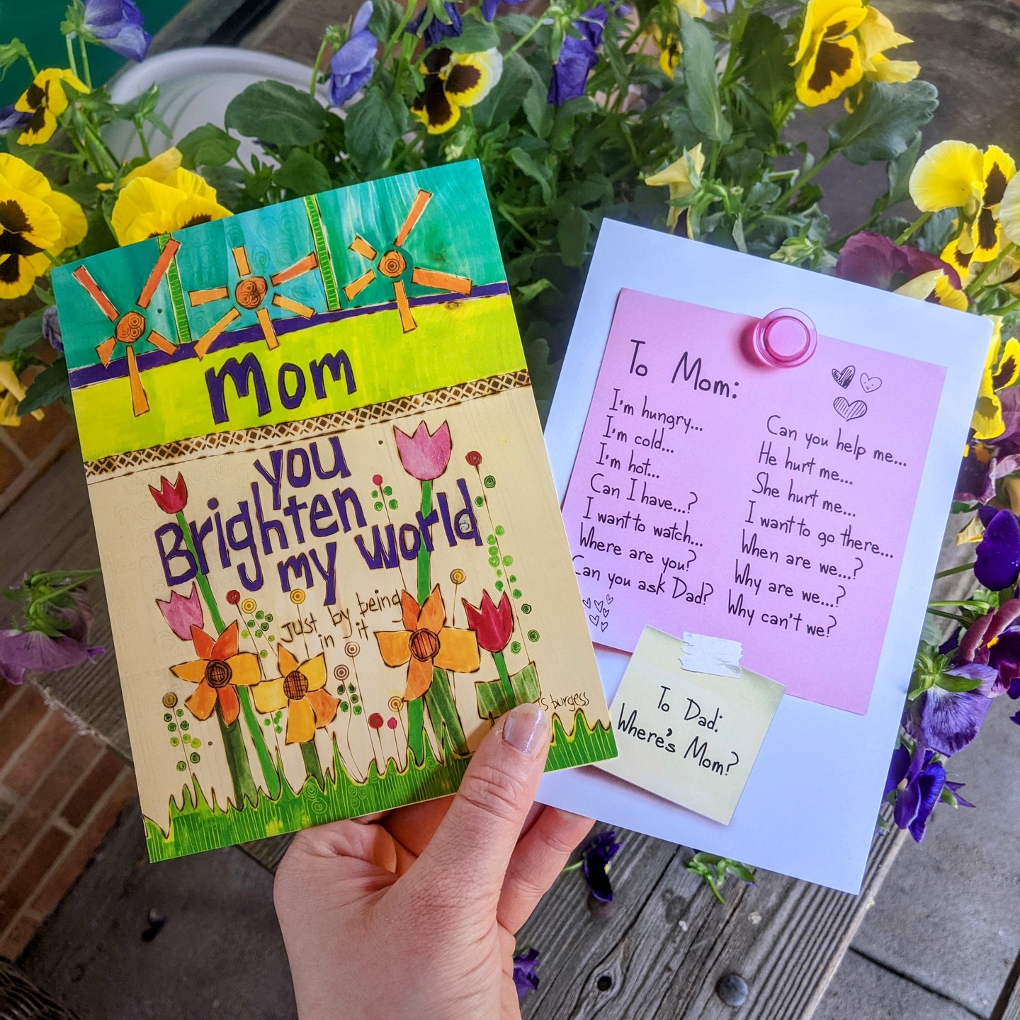 Get your Mother's Day cards here at Harmony! Just in time to get them in the mail! #mothersday #mothersday2022 #mothersdaycard #greetingcard #leanintree #harmony #harmonyfarms #seeyouinharmony #shoplocal #shoplocalraleigh #harmonizeyourlife
