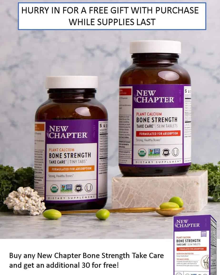 Try Bone Strength from New Chapter ! It's a great comprehensive supplement for bone health and for a limited time when you purchase any New Chapter product, you get a 30ct Bone Strength for FREE! @newchapterinc #harmony #harmonyfarms #harmonyfarmsnc #harmonizeyourlife #shopsmall #shoplocalraleigh #shoplocal #organic #natural #nonGMO #newchapter #bonestrength #bonehealth #fermentedvitamins