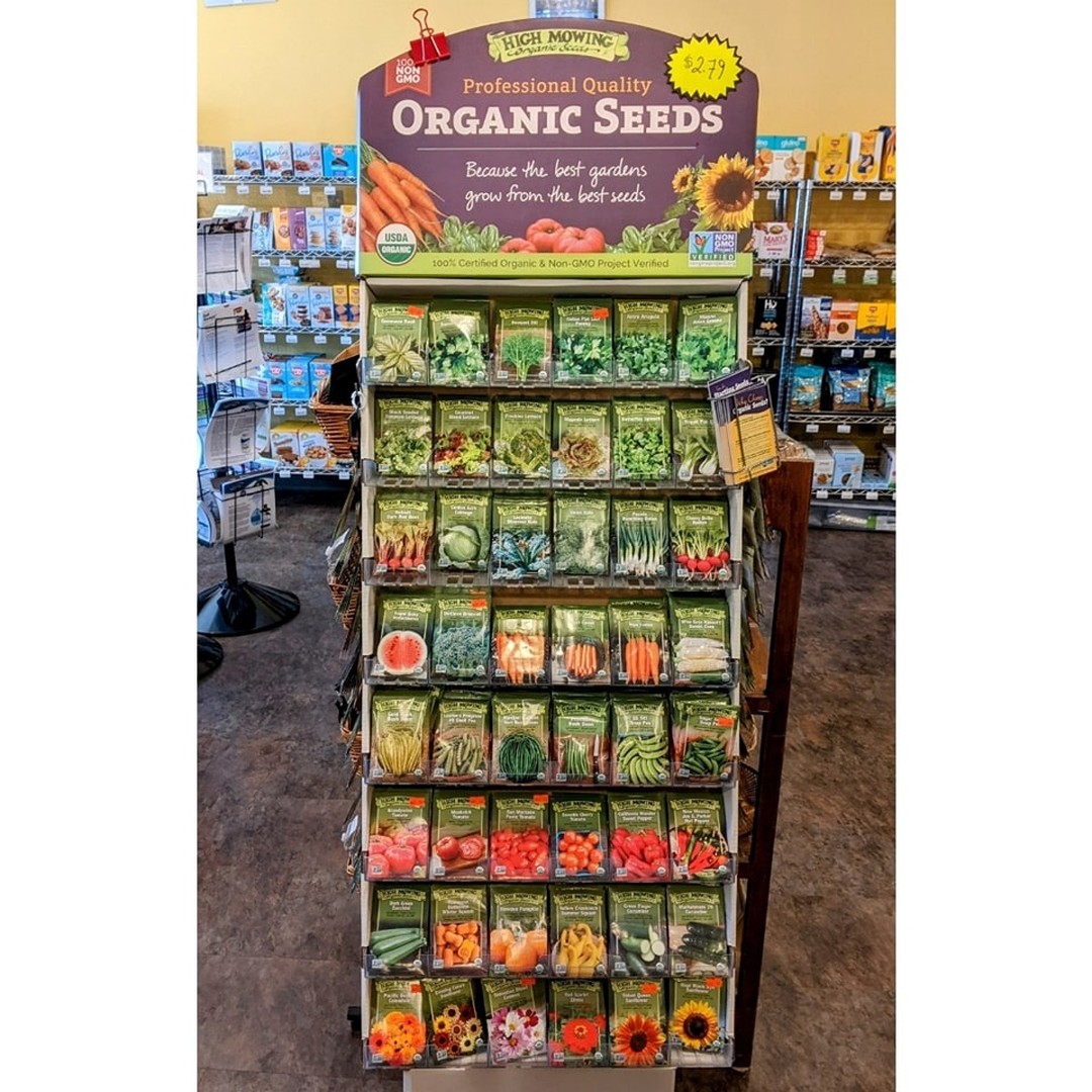 We have new High Mowing Organic Seeds for the 2023 season! Stock up on seeds and start planting now!